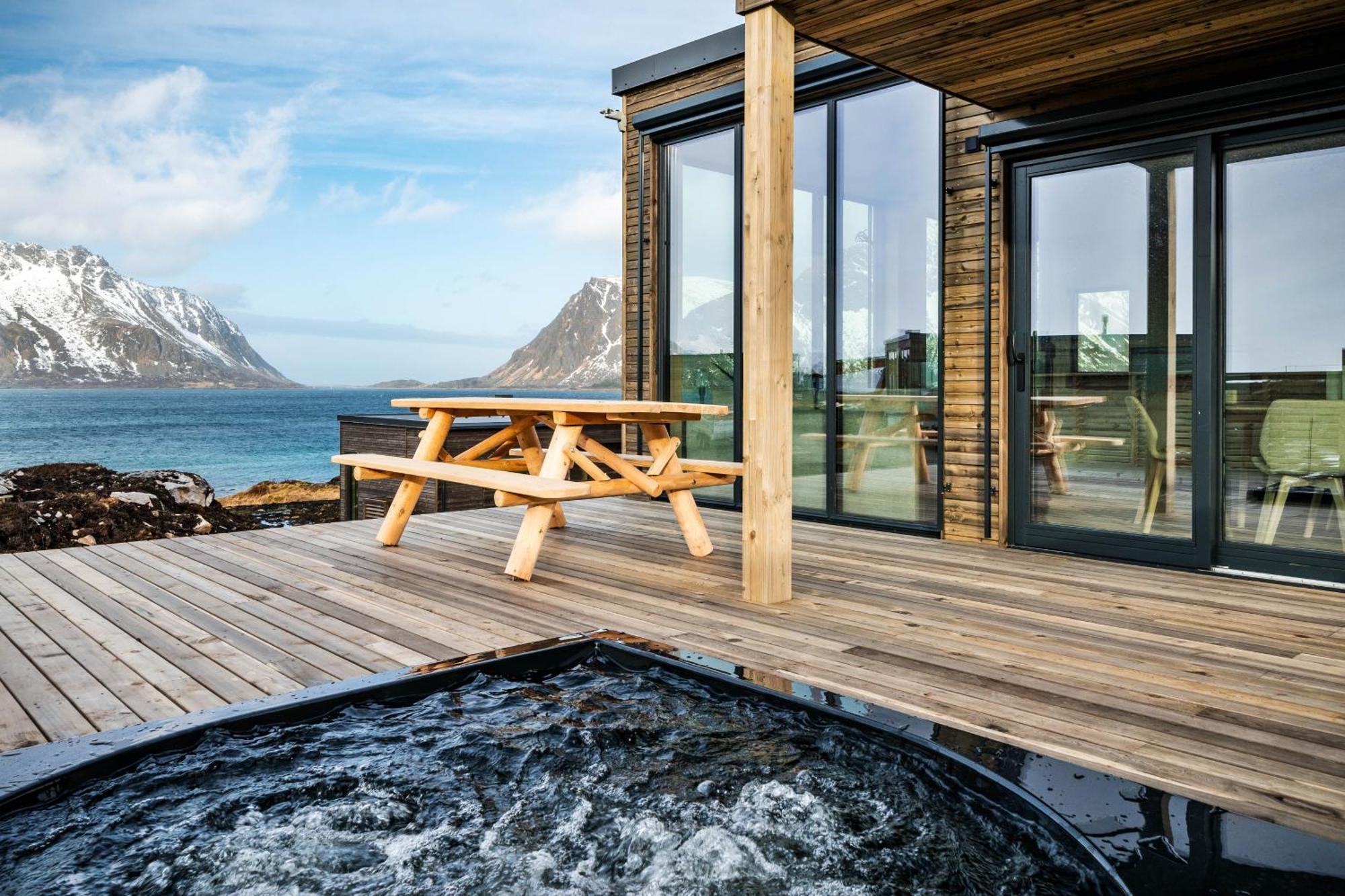 Nydelig Hytte I Unike Lofoten I Naerheten Av Henningsvaer! Lyngværet Extérieur photo