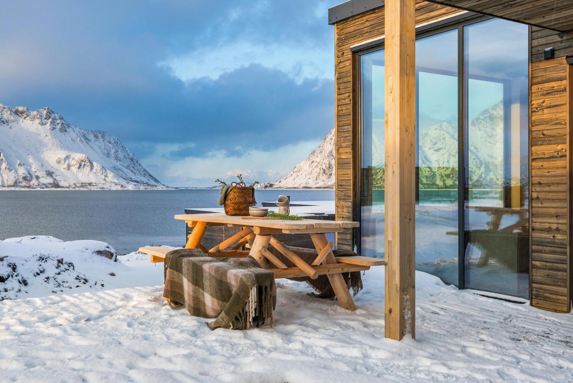 Nydelig Hytte I Unike Lofoten I Naerheten Av Henningsvaer! Lyngværet Extérieur photo